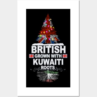 British Grown With Kuwaiti Roots - Gift for Kuwaiti With Roots From Kuwait Posters and Art